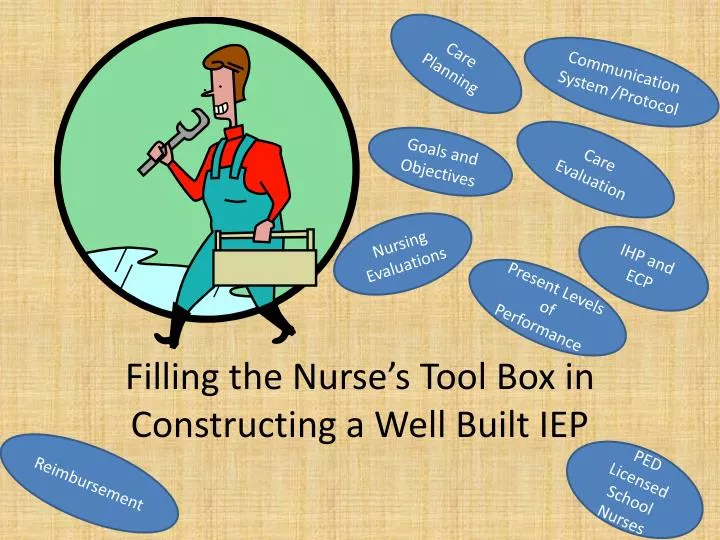 filling the nurse s tool box in constructing a well built iep