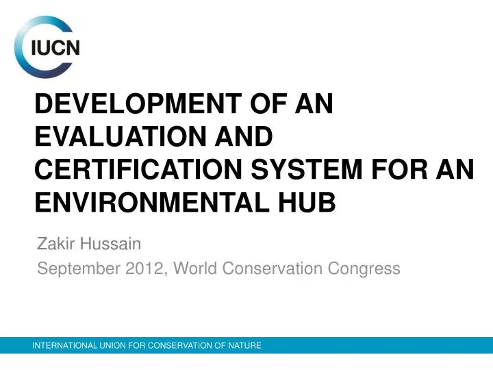 zakir hussain september 2012 world conservation congress