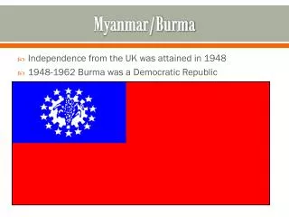 Myanmar/Burma