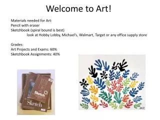 Welcome to Art!
