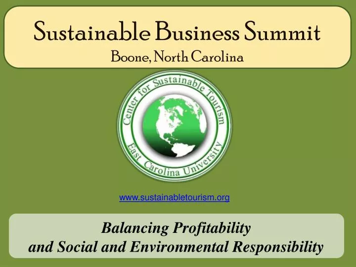 sustainable business summit boone north carolina