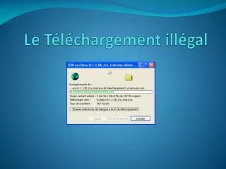 le t l chargement ill gal