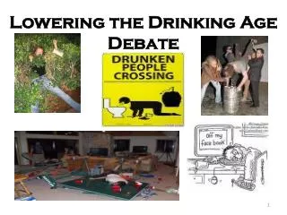 Lowering the Drinking Age Debate