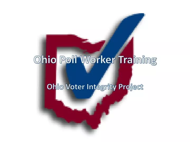 ohio poll worker training