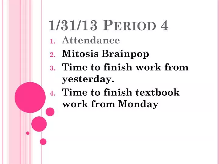 1 31 13 period 4