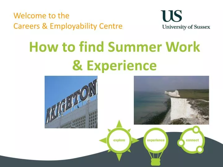 welcome to the careers employability centre