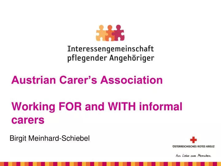 austrian carer s association working for and with informal carers