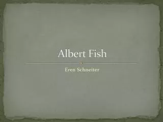 Albert Fish