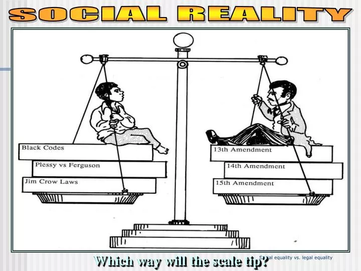 social equality vs legal equality