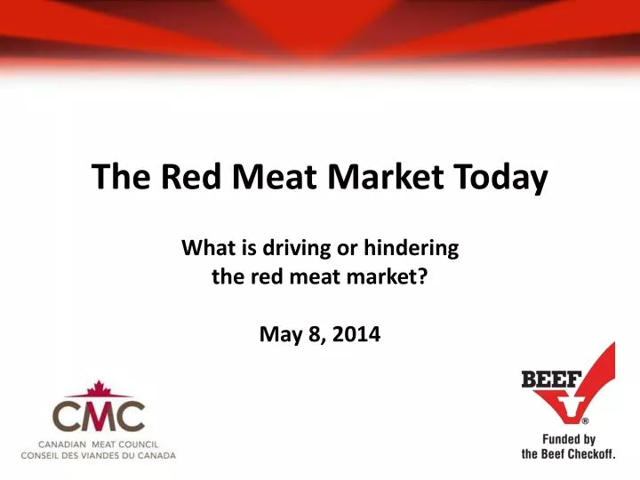 the red meat market today