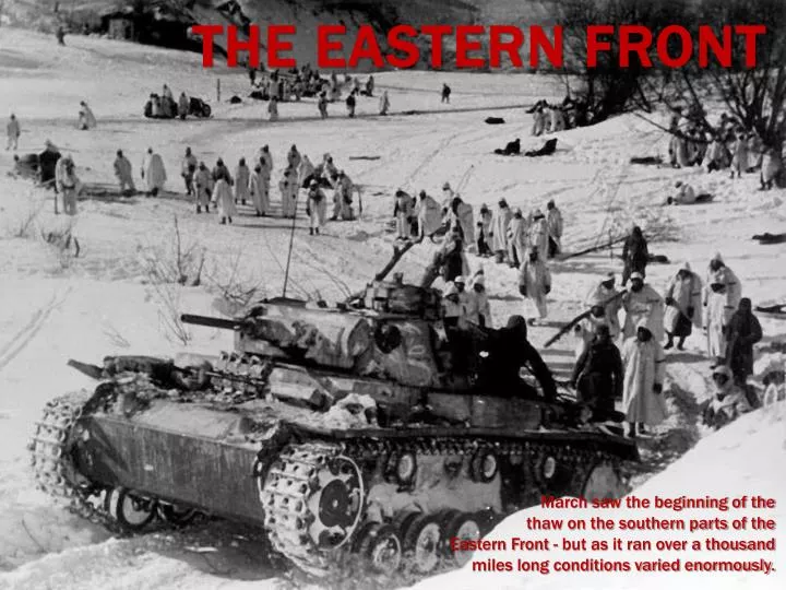 the eastern front