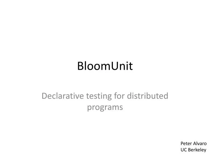 bloomunit