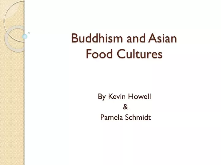 buddhism and asian food cultures