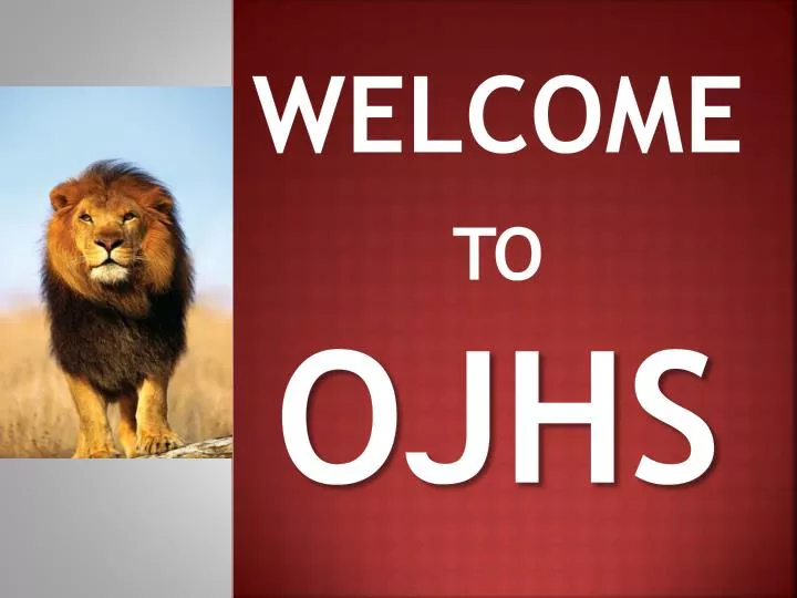 welcome to ojhs