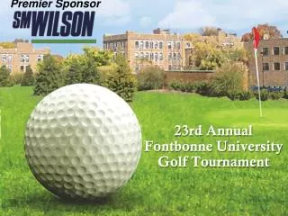 23rd Annual Fontbonne University Golf Tournament