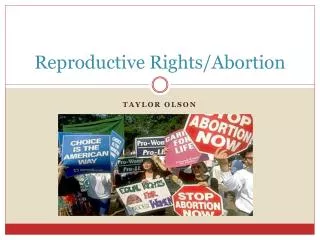 Reproductive Rights/Abortion