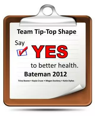 Team Tip-Top Shape