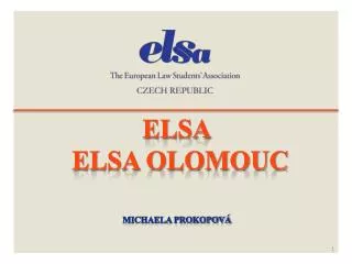 ELSA ELSA Olomouc