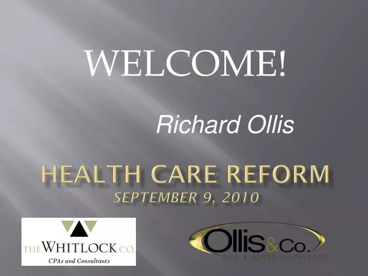 health care reform september 9 2010
