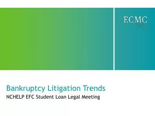 Bankruptcy Litigation Trends
