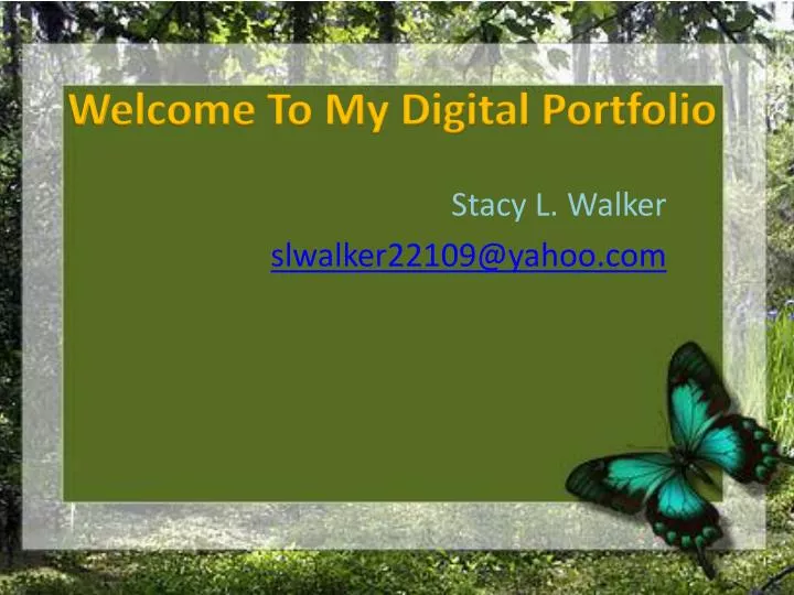 welcome to my digital portfolio