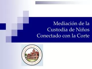 mediaci n de la custodia de ni os conectado con la corte