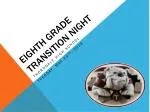Eighth Grade Transition Night: Understanding House Bill 5 at Thorndale High School - slide 1