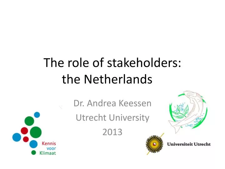 the role of stakeholders the netherlands