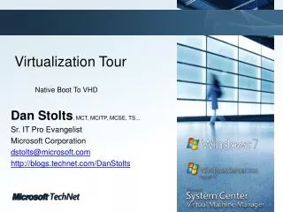 Virtualization Tour