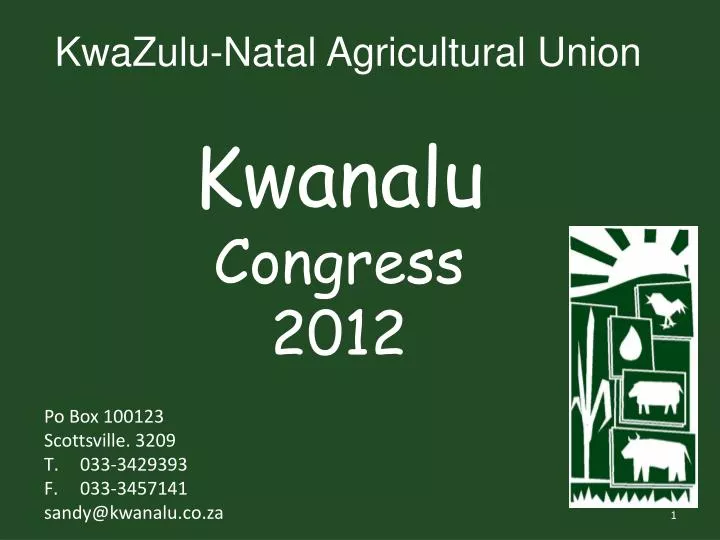 kwazulu natal agricultural union