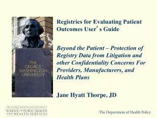 registries for evaluating patient outcomes user s guide