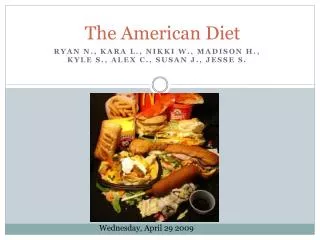 The American Diet