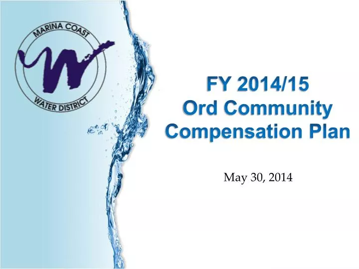fy 2014 15 ord community compensation plan