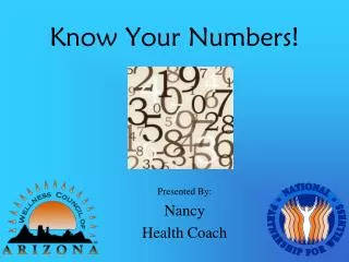 Know Your Numbers!