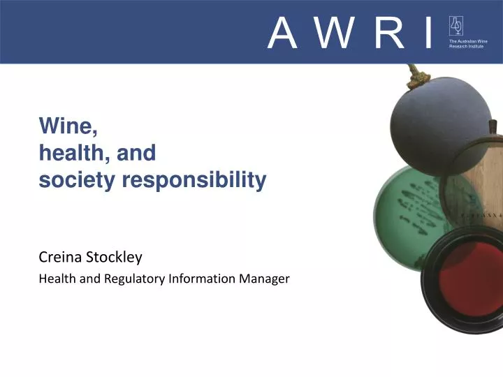 wine health and society responsibility