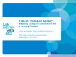 A more efficient transport system - slide 1