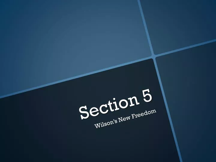 section 5