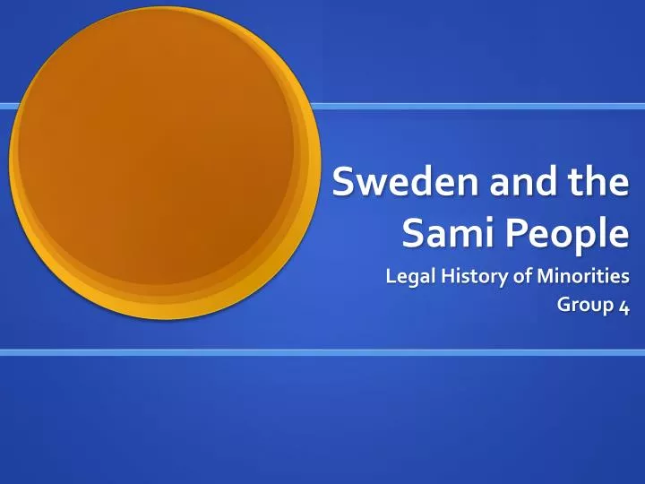 sweden and the sami people