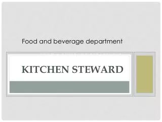 Kitchen Steward