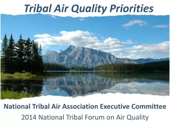 tribal air quality priorities