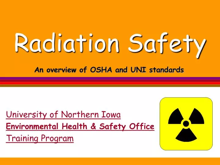 radiation safety