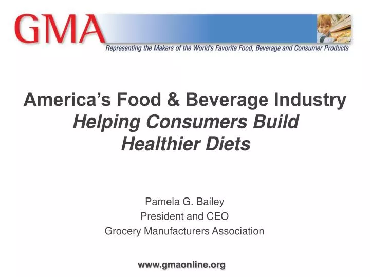 america s food beverage industry helping consumers build healthier diets