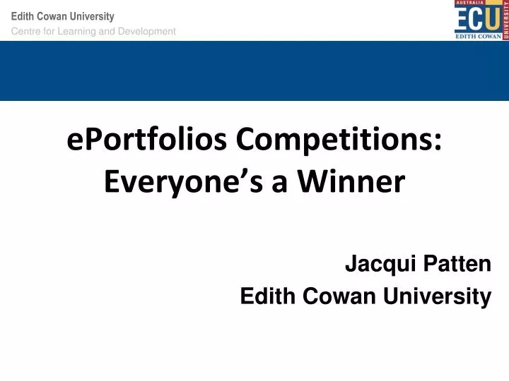 eportfolios competitions everyone s a winner