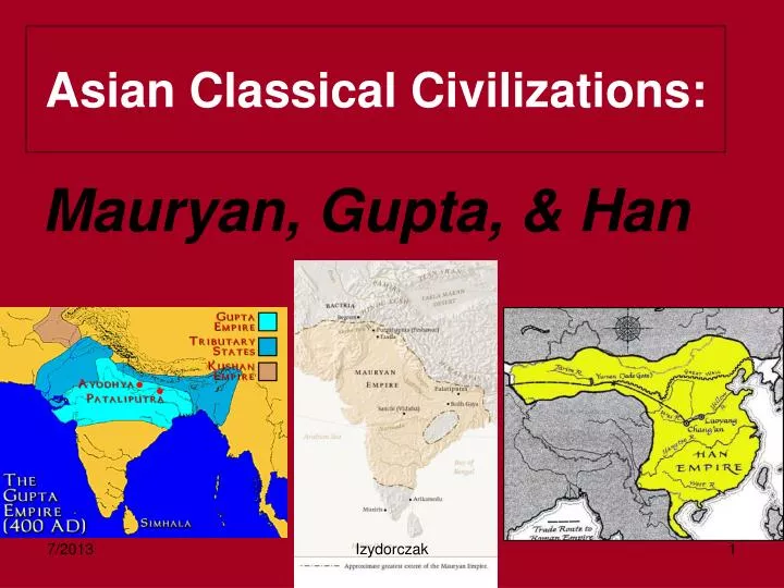 asian classical civilizations