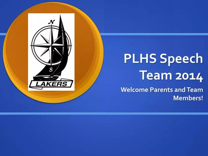 plhs speech team 2014