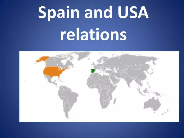 spain and usa relations