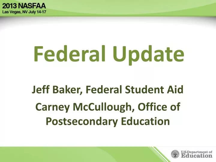 federal update