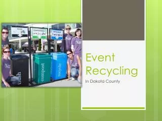 Event Recycling