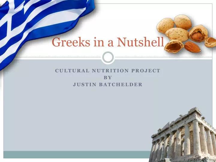 greeks in a nutshell