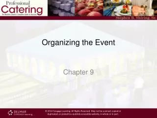 Organizing the Event